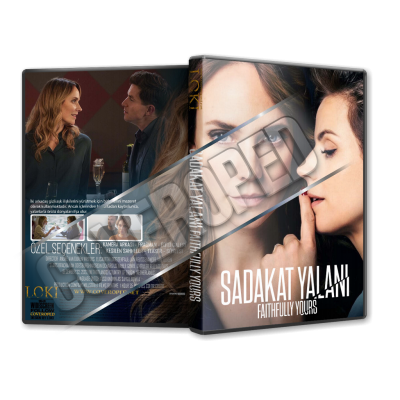 Sadakat Yalanı - Faithfully Yours - 2023 Türkçe Dvd Cover Tasarımı